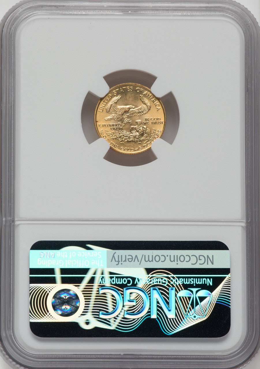 1988 $5 Tenth-Ounce Gold Eagle NGC MS69
