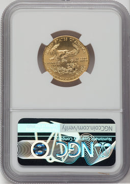 1996 $10 Quarter-Ounce Gold Eagle NGC MS69