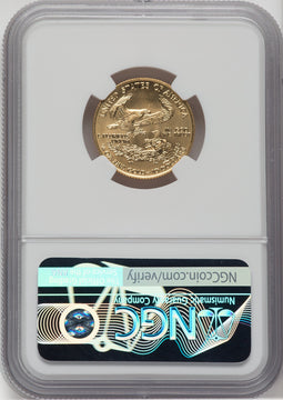 1995 $10 Quarter-Ounce Gold Eagle NGC MS69