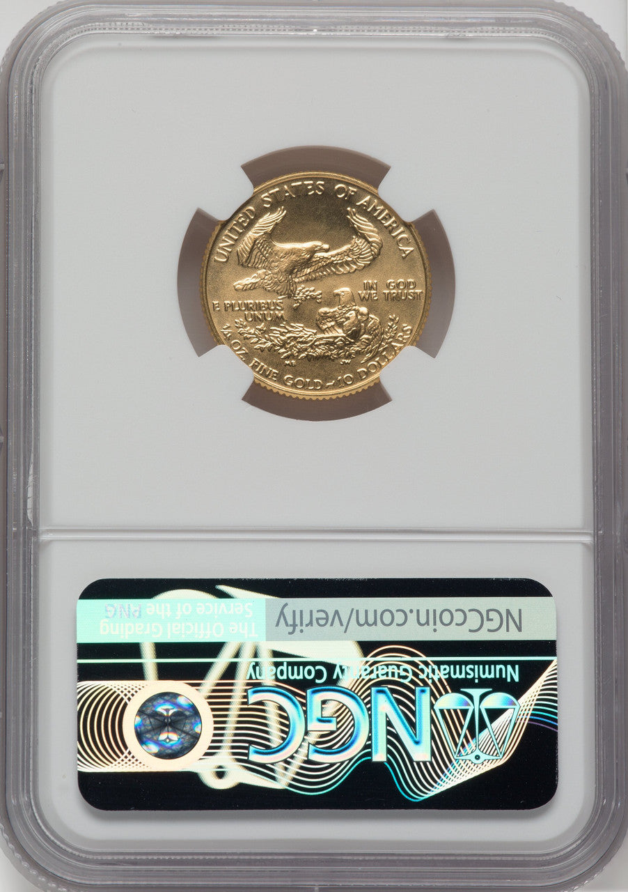 1992 $10 Quarter-Ounce Gold Eagle NGC MS69