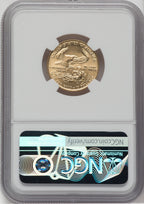 1989 $10 Quarter-Ounce Gold Eagle NGC MS69