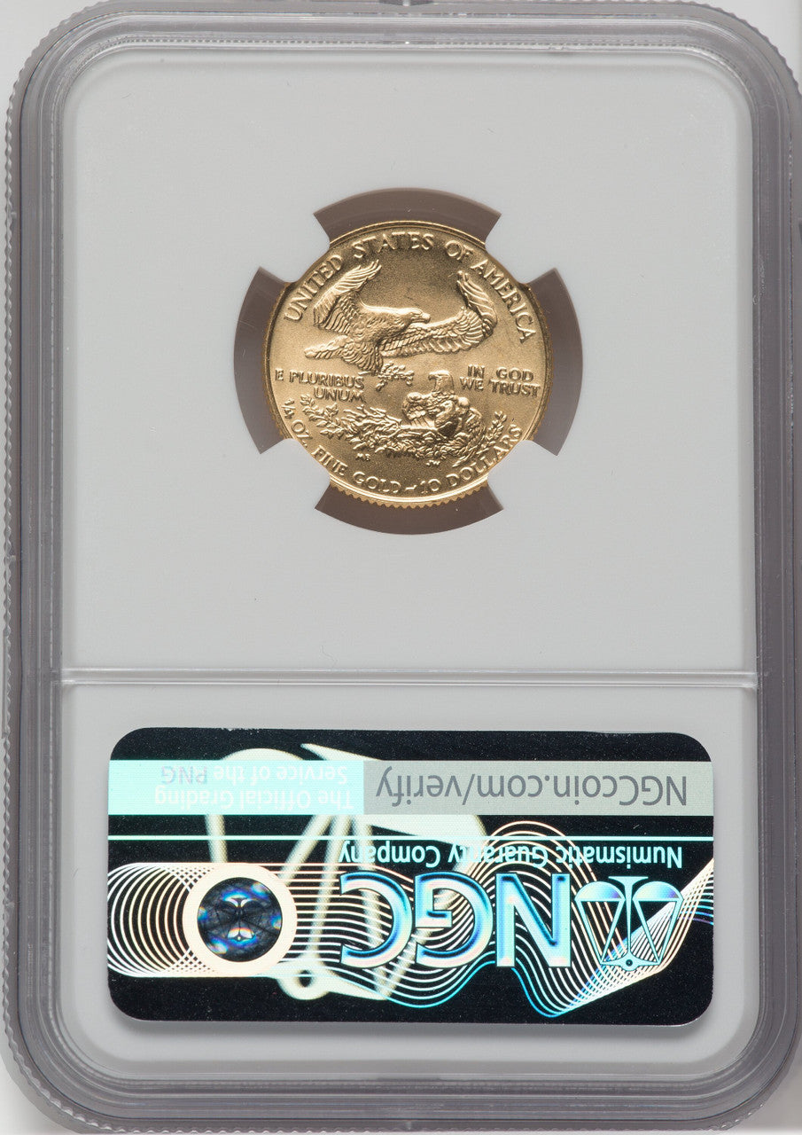1989 $10 Quarter-Ounce Gold Eagle NGC MS69