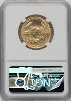 1988 $25 Half-Ounce Gold Eagle NGC MS69