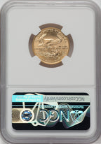 2002 $10 Quarter-Ounce Gold Eagle NGC MS69