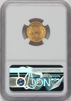1902 $2.50 Liberty Quarter Eagle NGC MS65