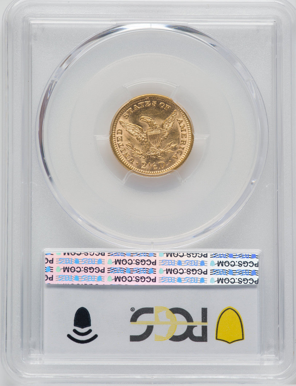 1889 $2.50 Liberty Quarter Eagle PCGS MS63
