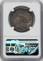 1823 50C Patched 3 O-101a Bust Half Dollar Details NGC AU50