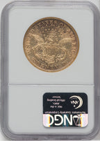 1875-CC $20 Liberty Double Eagle NGC AU53