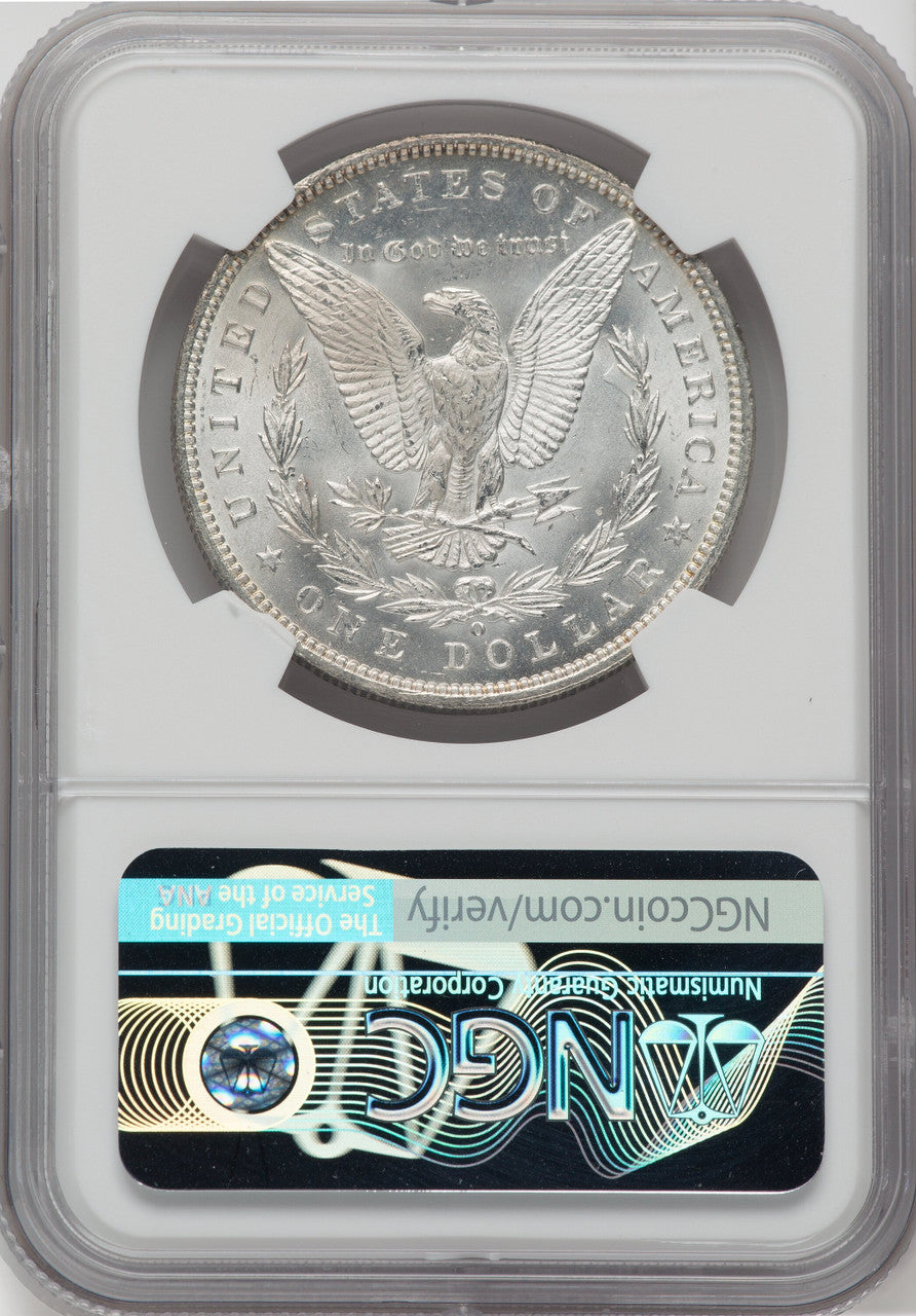 1891-O $1 Morgan Dollar NGC MS63