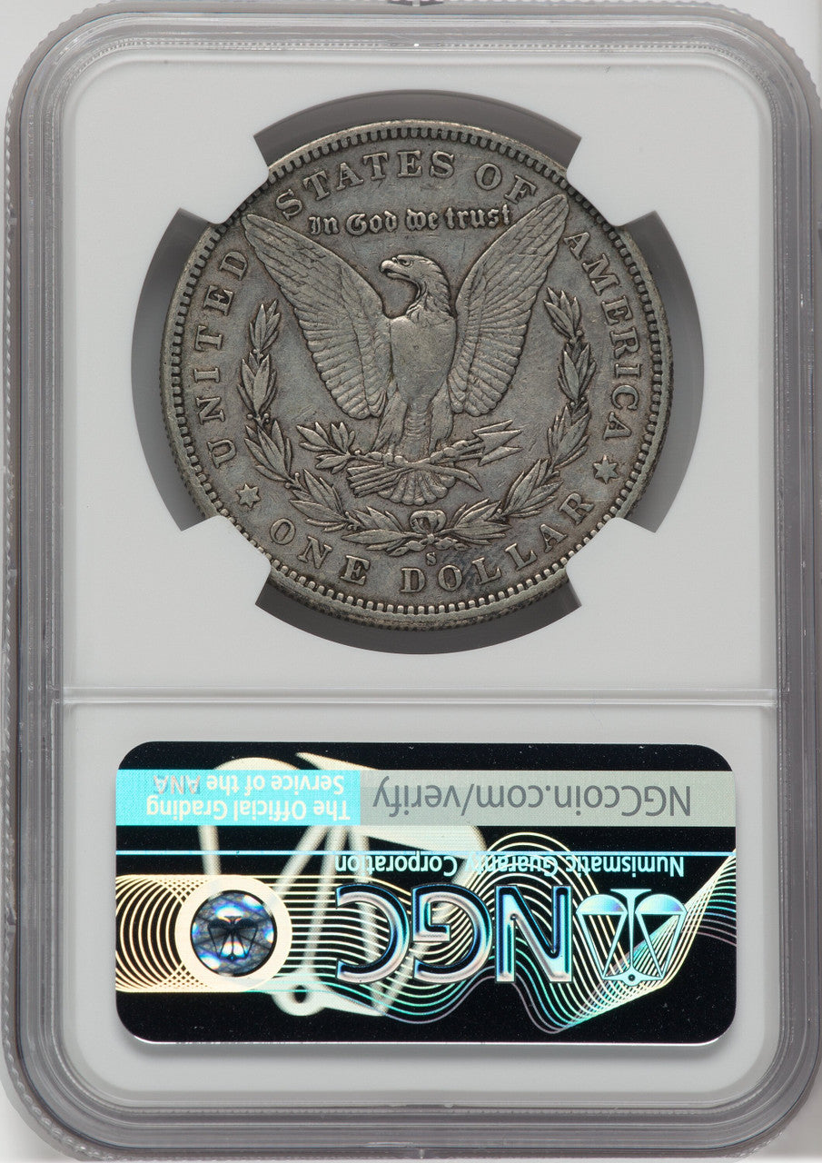 1896-S $1 Morgan Dollar NGC XF40