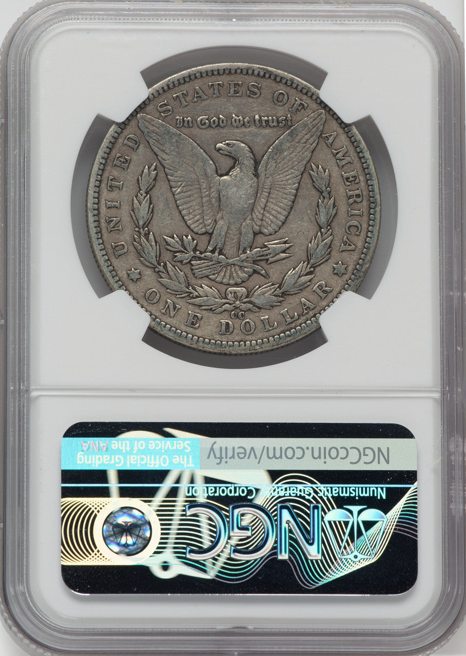 1893-CC $1 Morgan Dollar NGC VF20