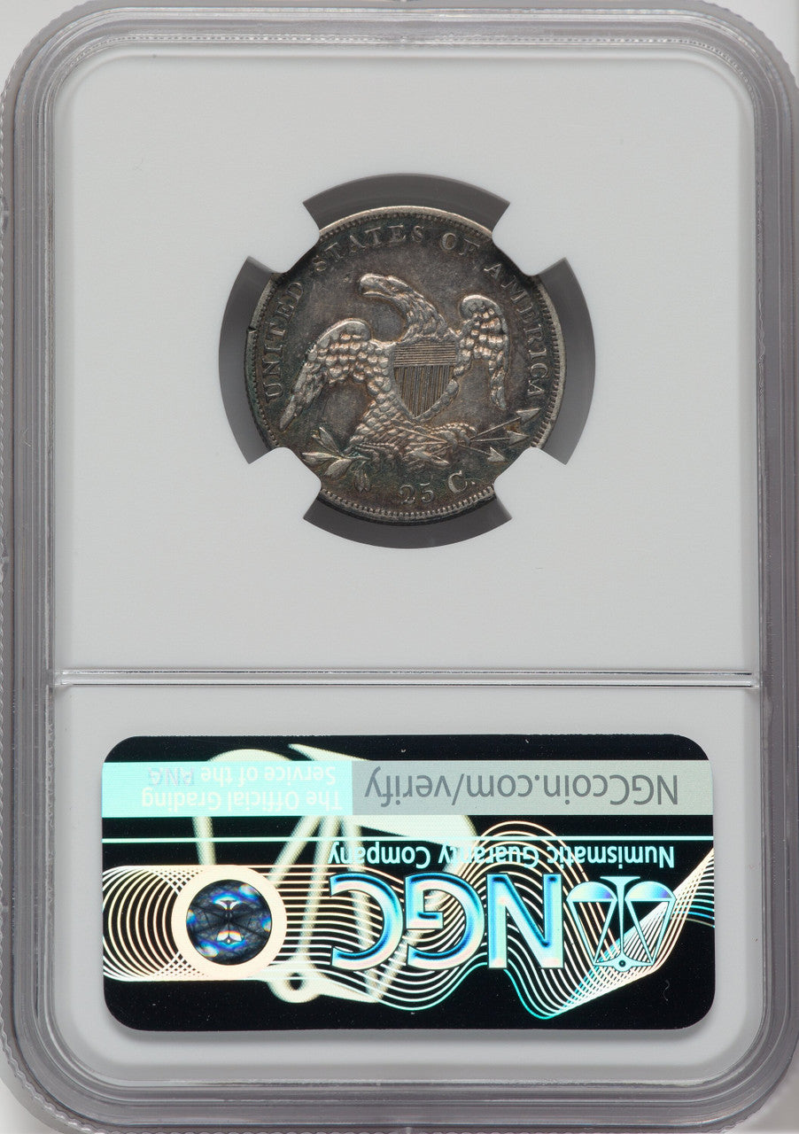 1836 25C Bust Quarter NGC AU50