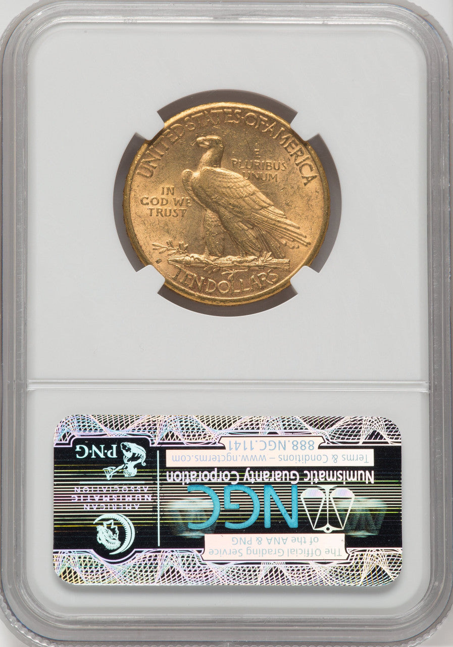 1910-S $10 Indian Eagle NGC MS61