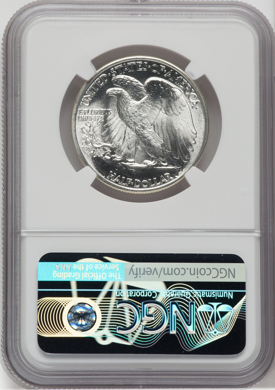 1941 50C Walking Liberty Half Dollar NGC MS67+