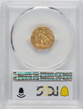 1911 $2.50 Indian Quarter Eagle PCGS MS62