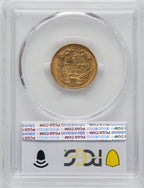 1854 $3 Three Dollar Gold Pieces PCGS AU50