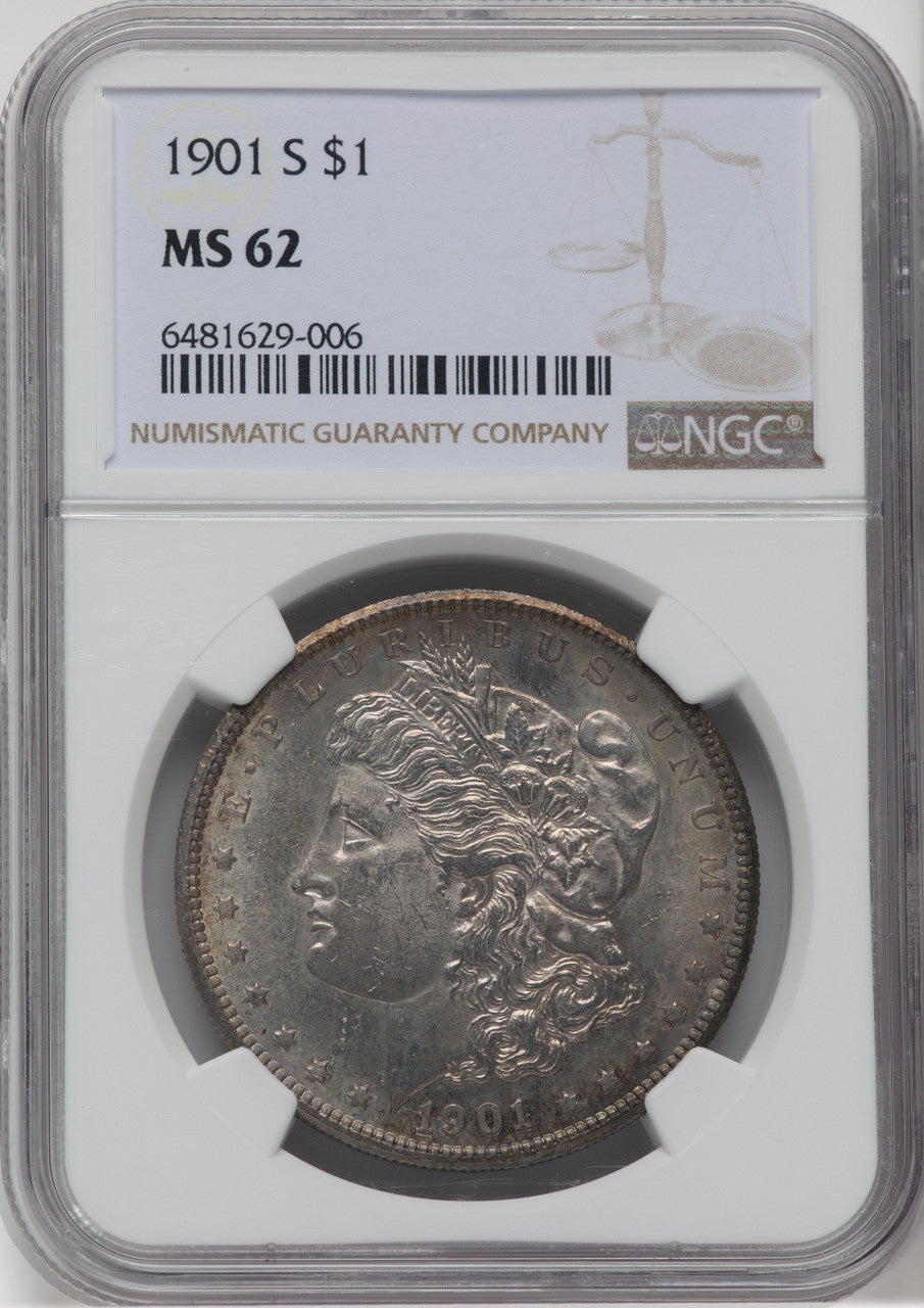 1901-S $1 Morgan Dollar NGC MS62