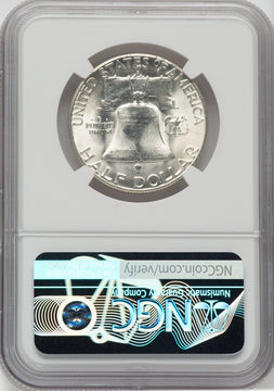 1952-S 50C FL Franklin Half Dollar NGC MS65