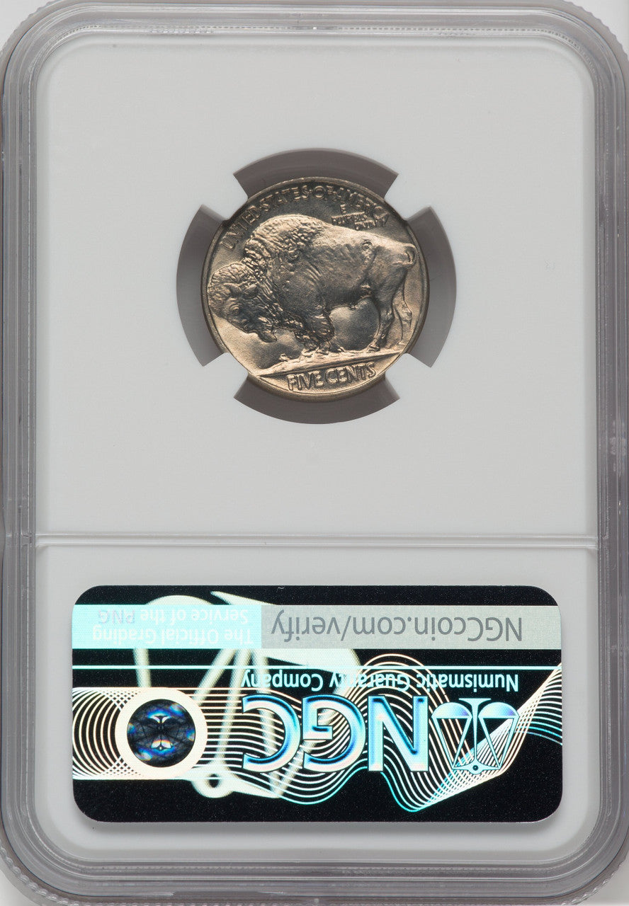 1928 5C Buffalo Nickel NGC MS67