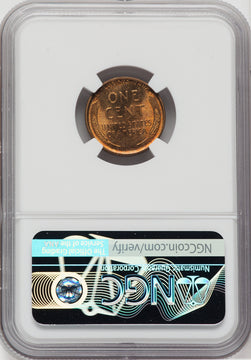 1909-S 1C Lincoln RD Lincoln Cent NGC MS65