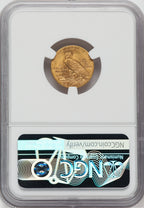 1909 $2.50 CAC NGC Plus Indian Quarter Eagle NGC MS65+