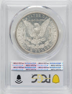1889-CC $1 Morgan Dollar PCGS AU58