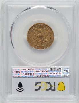 1870-S $5 Liberty Half Eagle PCGS XF40