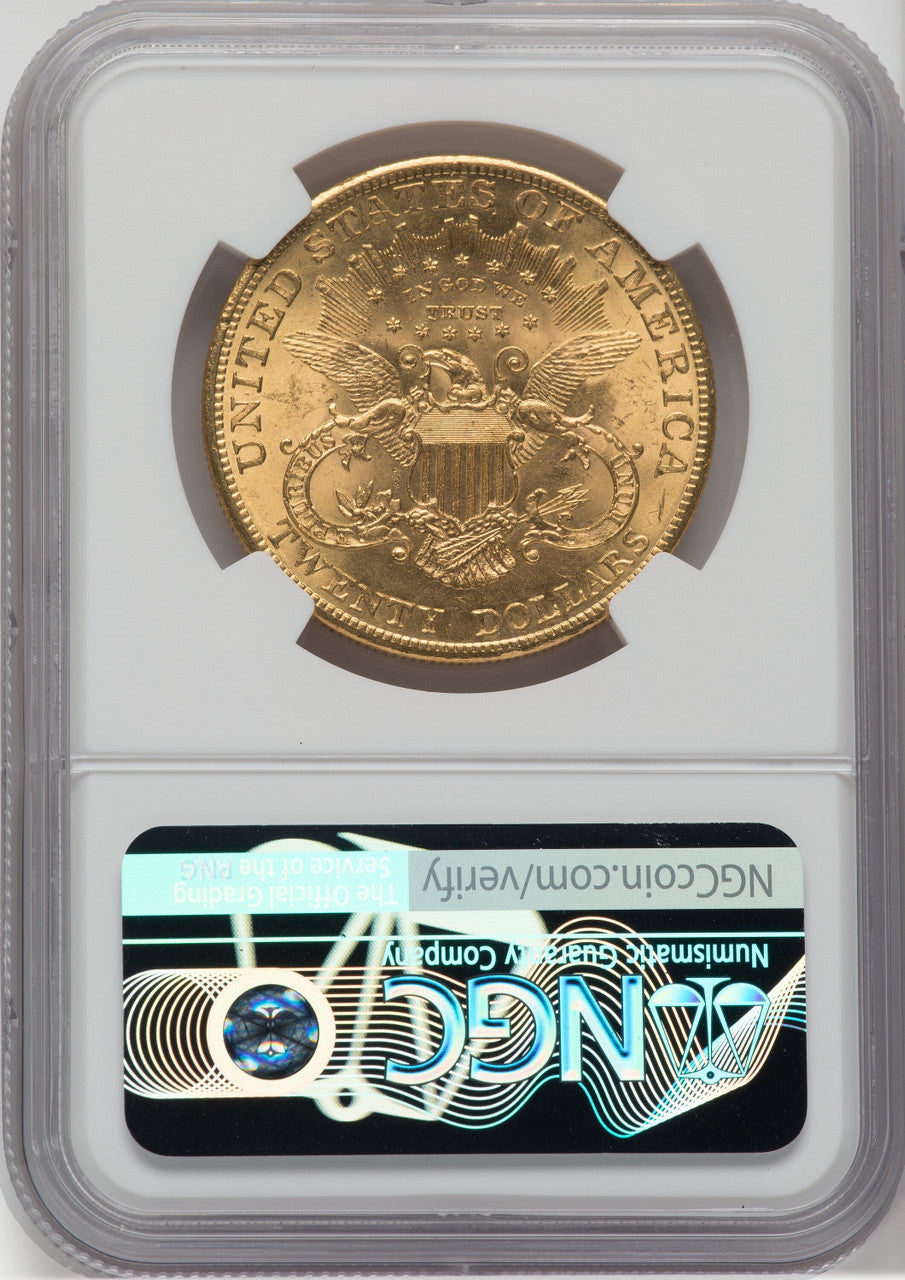 1904 $20 Liberty CAC Liberty Double Eagle NGC MS65