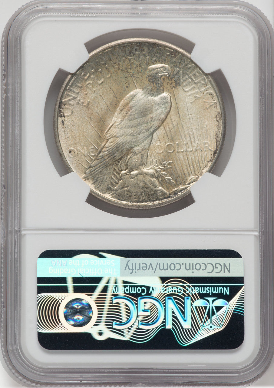 1935 $1 CAC NGC Plus Peace Dollar NGC MS66+