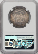 1891 50C Seated Half Dollar NGC MS65