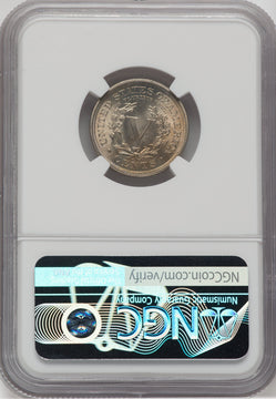 1892 5C CAC NGC Plus Liberty Nickel NGC MS65+