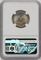 1892 5C CAC NGC Plus Liberty Nickel NGC MS65+
