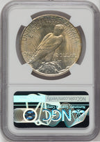 1927-S $1 CAC Peace Dollar NGC MS64