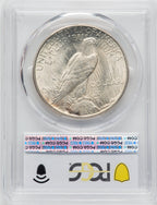 1923-D $1 Peace Dollar PCGS MS65
