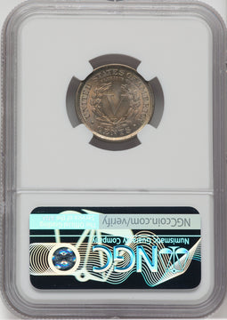 1893 5C NGC Plus Liberty Nickel NGC MS66+