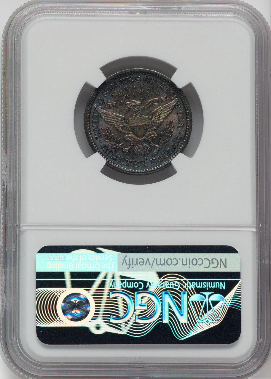 1898-O 25C CAC Barber Quarter NGC MS64