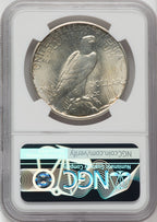 1935 $1 NGC Plus Peace Dollar NGC MS66+