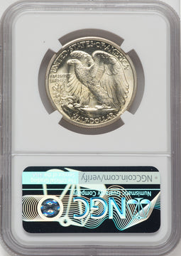 1939-S 50C CAC Walking Liberty Half Dollar NGC MS67