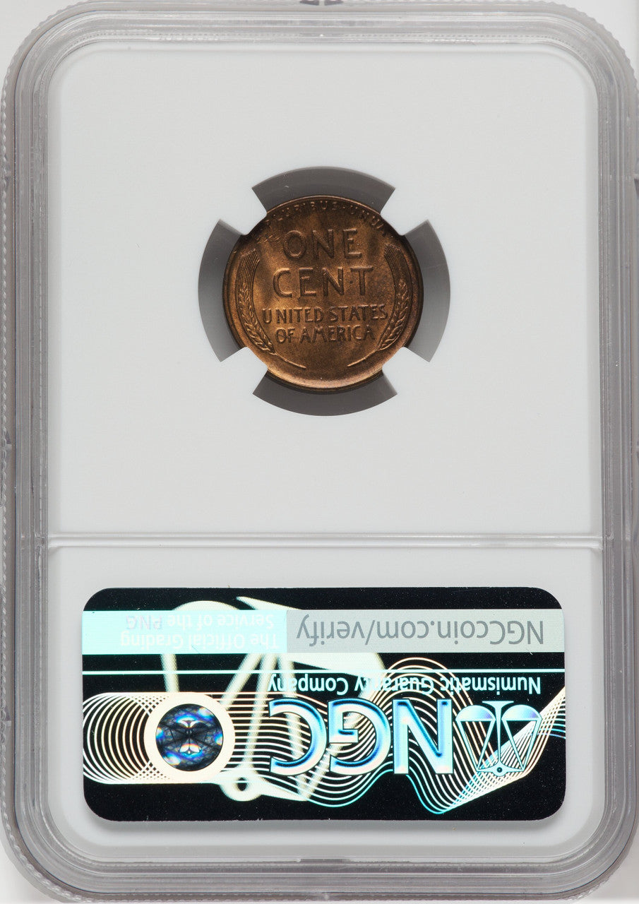 1931-S 1C RB Lincoln Cent NGC MS65