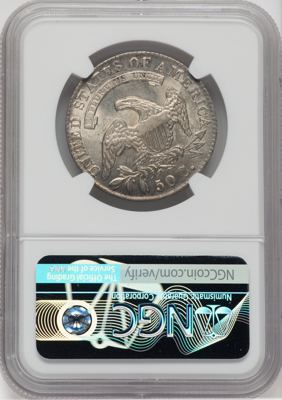 1830 50C Small 0 Bust Half Dollar NGC MS62
