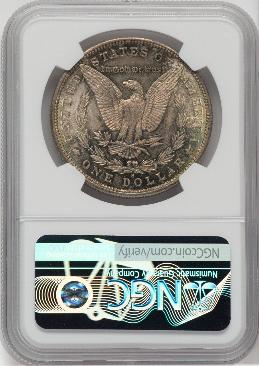 1890-S $1 CAC NGC Plus Morgan Dollar NGC MS65+