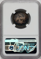 1864 25C Proof Seated Quarter NGC PR66