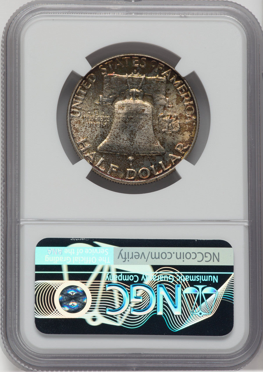 1963-D 50C Franklin Half Dollar NGC MS66 FLB