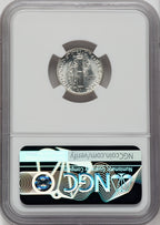 1937 10C Proof Mercury Dime NGC PR67