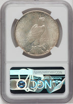 1934 $1 Peace Dollar NGC MS66