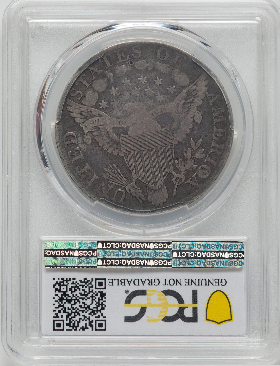 1798 S$1 Large Eagle Pointed 9 Genuine Early Dollar Genuine PCGS G4