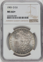 1901-O $1 Morgan Dollar NGC MS66+