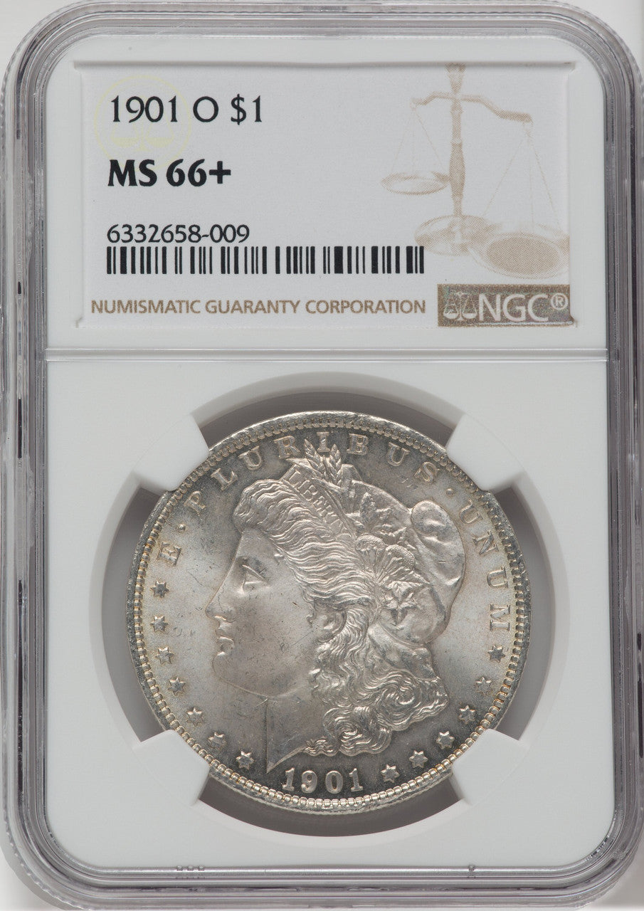 1901-O $1 Morgan Dollar NGC MS66+