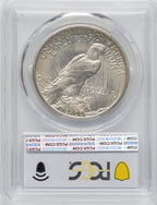 1921 $1 Peace Dollar PCGS MS63