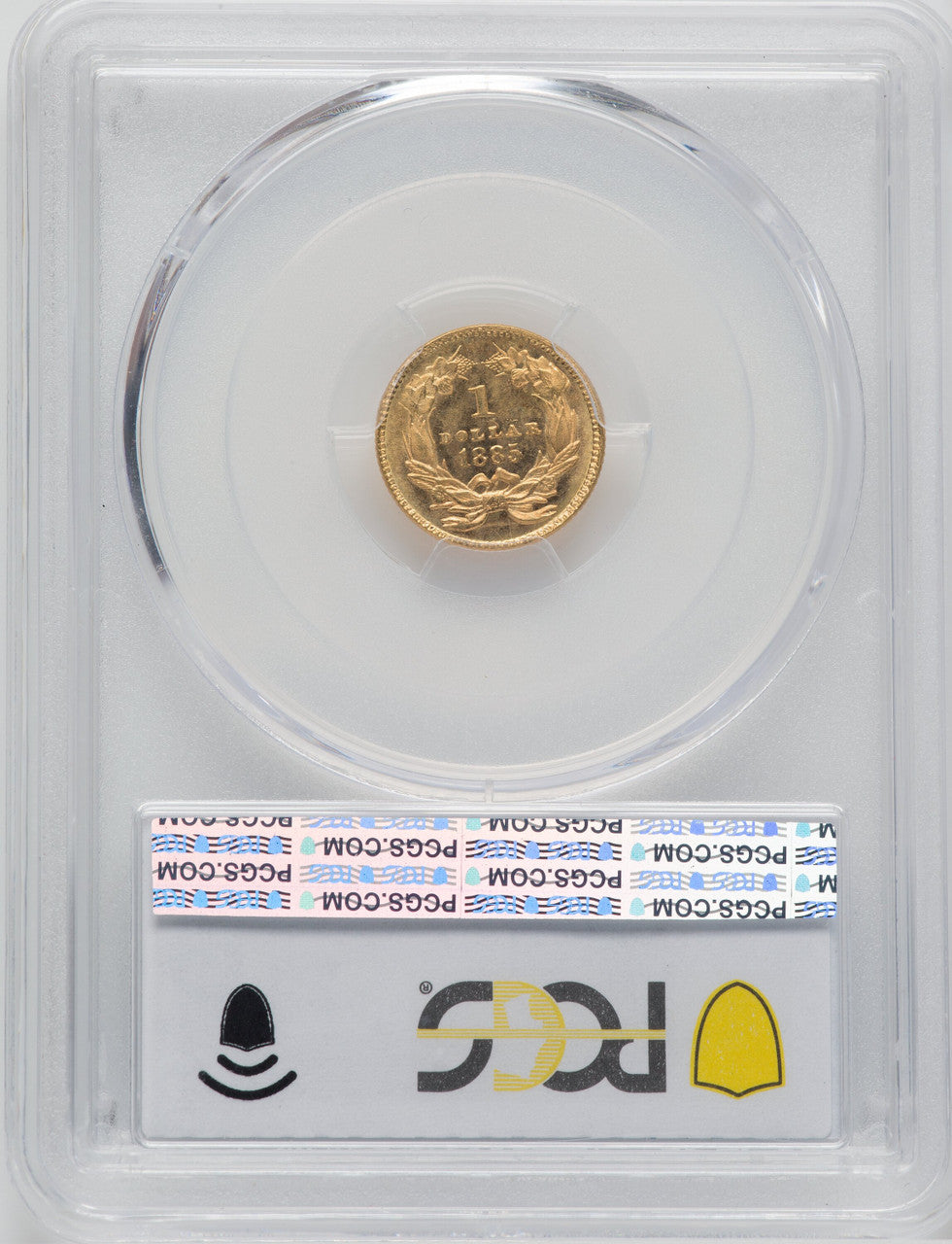 1885 G$1 Gold Dollar PCGS MS67